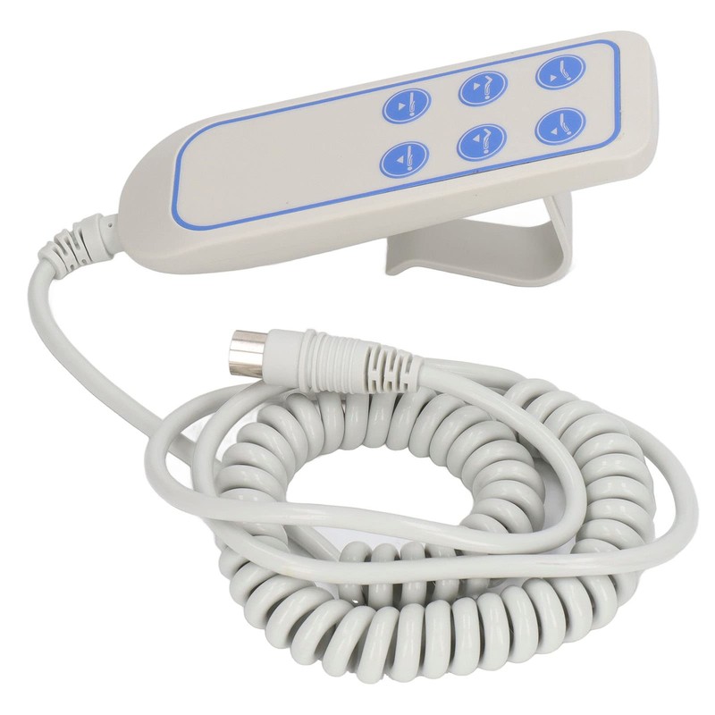 6 Button Bed Controller, Recliner Remote Hand Control with 8