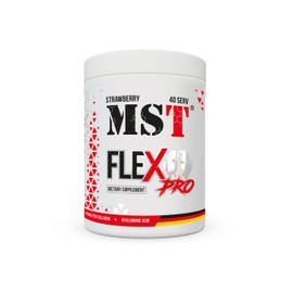 MST Nutrition Flex Pro Powder - Collagen, MSM, Glucosamine, Chondroitin & Hyaluronic Acid - High Quality Formula - Made in Germany (420 g, Strawberry)