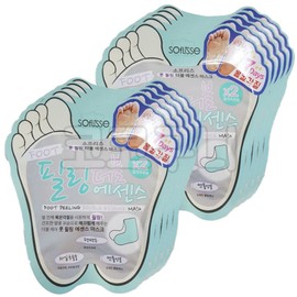 Yeou Care Sofree Foot Peeling Double Essence Mask 10 Sheets Foot Callus Removal Pack