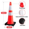BESEA (8 Cones) BESEA 28 inch Orange PVC Traffic Cones,