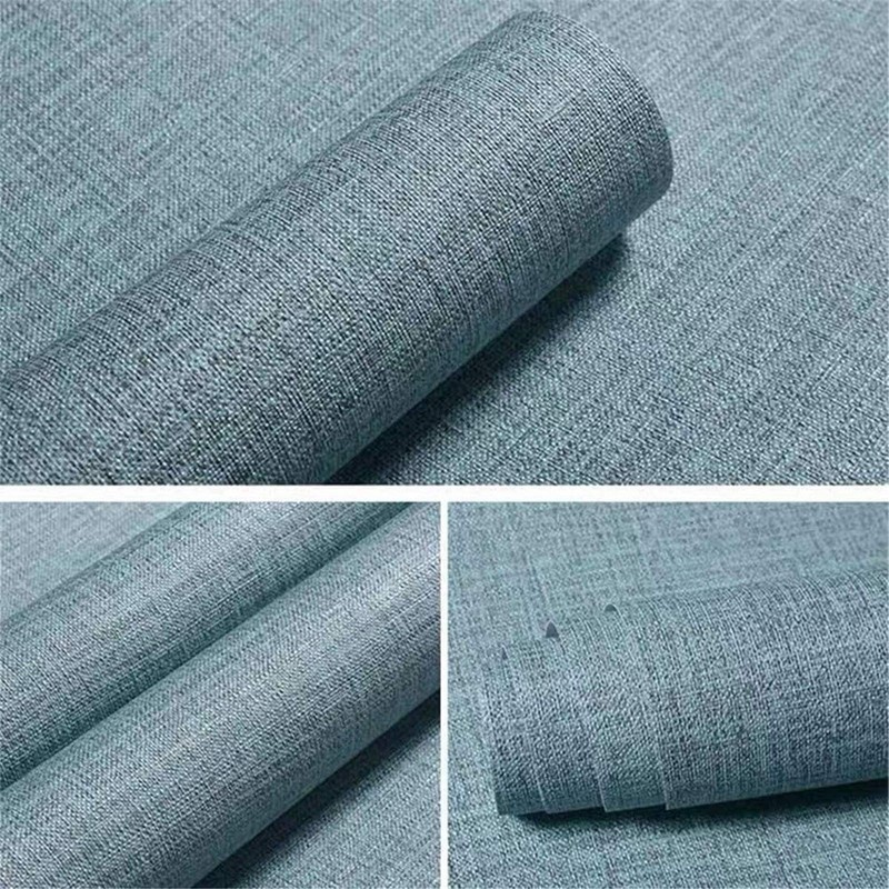 Yancorp Faux Peel Grasscloth Stick Wallpaper Fabric Self-Adhesive Paper Linen
