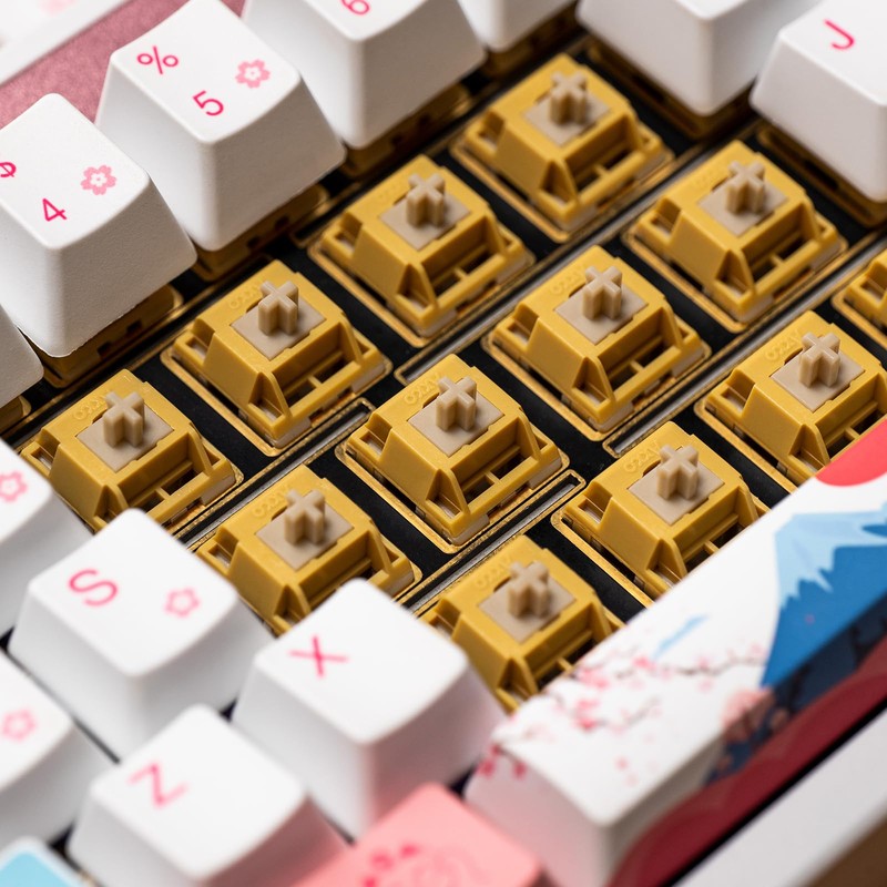 Akko Bittersweet Tactile Keyboard Switch for Mechanical Gaming Keyboard, 5-Pin
