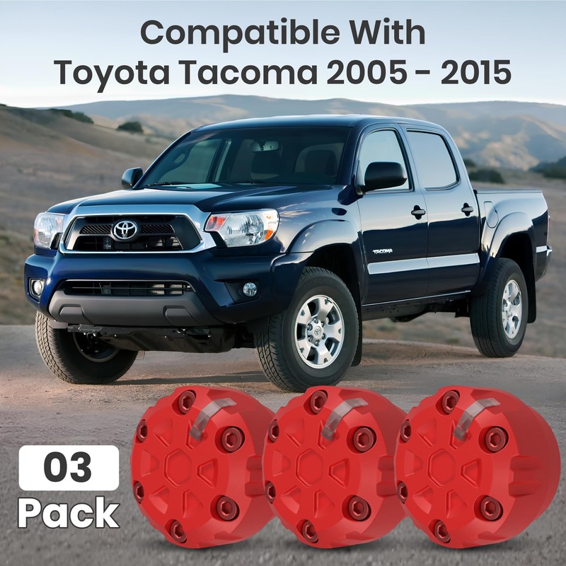 2nd Gen Tacoma Accessories AC Knob Upgrade - 2005,2006,2007,2008,2009,2010,2011,2012,2013,2014,2015 Tacoma