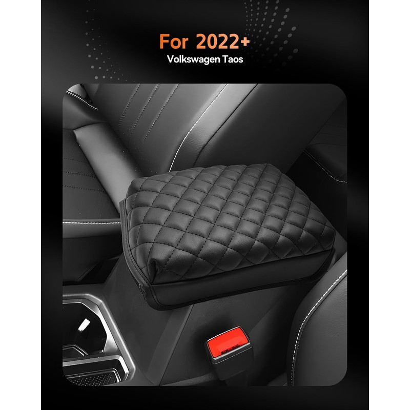 CDEFG for Volkswagen Taos 2022-2025 Center Console Cover Armrest Box