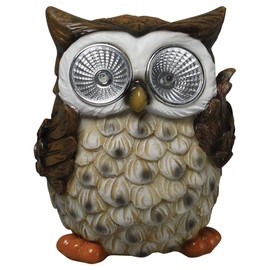 Luxform Lighting Animal LED Solar Light - Brown Owl