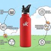 HoneyHolly Children's Water Bottle, 500 ml, BPA-Free, Stainless Steel, Leak-Proof