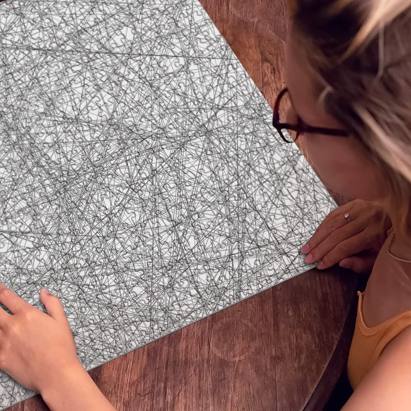 Hard Puzzles for Adults 1000 Pieces, Impossible Difficult Line Puzzle,
