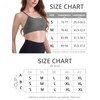 Channo Women's Nylon Sports Bra - Removable Padding Cross Back