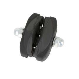 A ABSOPRO Pair Bike Brake Pads Bicycle Block Mountain Bike MTB 45mm Black Item Replacement