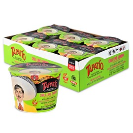 Tapatio Spicy Ramen Noodles - Chili Lime Shrimp Flavor - Instant Meal with Microwaveable Soup Bowl - 3.8 Oz (Pack of 6)