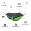 Outdoor Camping Hammock with Mosquito Net - Blue