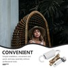 BESPORTBLE 1 Set Heavy Duty Egg Chair Spring Hook: Swing