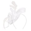 Zando Ken-Tucky Derby Hats for Women 2025 White Fascinator Headband