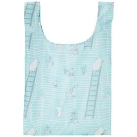 Marushin Eco Bag, Moomin, My Home, Cute Goods, H 25.0 x W 15.7 x D 7.9 inches (63.5 x 40 x 20 cm), When Stored: 4.7 x 4.7 inches (12 x 12 cm), Made of Recycled Polyester 1425015800