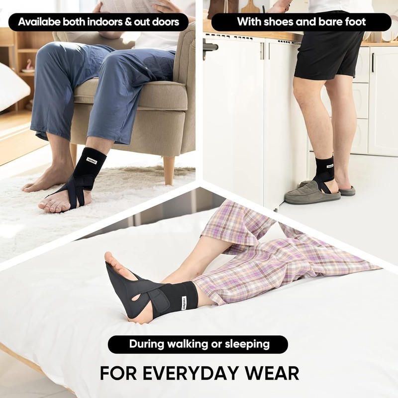 NEOFECT Drop Foot Brace - Adjustable AFO Ankle Brace for