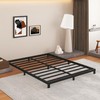 Cieemine 5 Inch Low Queen Bed Frame, Heavy Duty Bed