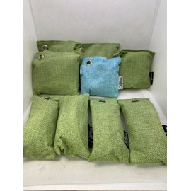 California Home Goods 9 PACK AIR PURIFYING BAMBOO CHARCOAL BAGS CAR & AIR DEODORIZER 4-100G 4-50G 60G