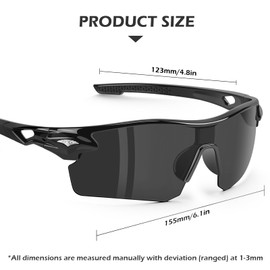 OXG 12 Pack Safety Glasses for Men Women, ANSI Z87.1 Safety Goggles Impact Resistant Protective Eyewear for Work, Outdoor (grey)