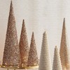 Cabilock 2PCS 30CM Christmas Foam Cone White Craft Foam Cone