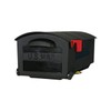 Solar Group MB515B Rural Mailbox, Medium, Black