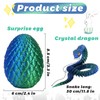3D Printed Snake in Mini Egg, 11.8 Inch Movable Snake