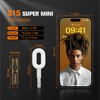 S15 Rechargeable Keychain Flashlight & Magnet,650 Lm EDC Pocket Light
