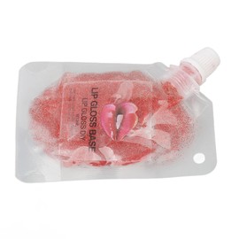 Clear Lip Gloss Base , Pearly Moisturizing 20ml Glitter Lip Gloss Base Red para Cosm¨¦ticos