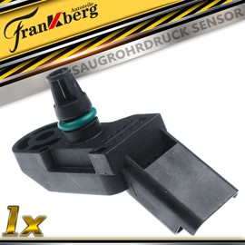 Frankberg Intake Manifold Pressure Sensor for Fiorino 225 1007 KM 106 II 206+ 306 307 3A/C 308 407 6D 407 807 Bipper Partner Tepee 1996-2024 9639381480