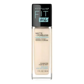 Base Fit Me Matte + Poreless 128 Warm Nude Maybelline