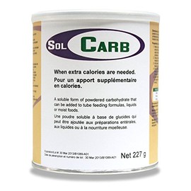 Solace Nutrition SY7001EA - SolCarb Powder 454g Can