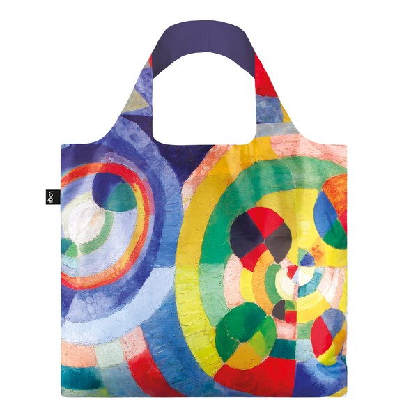 LOQI Delaunay Low-key Eco Bag, Circular Foam, Recycled, Foldable, Fashionable
