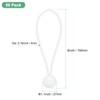 M METERXITY 50-Pack Ball Bungee Cords, 6 Inch High Elastic
