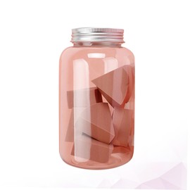 Baluue 24pcs Sector Shaped Makeup Sponge Puff Wet Dry Use for Effortless Foundation Application Soft Hydrophilic Material for Women Girls Cameo Brown