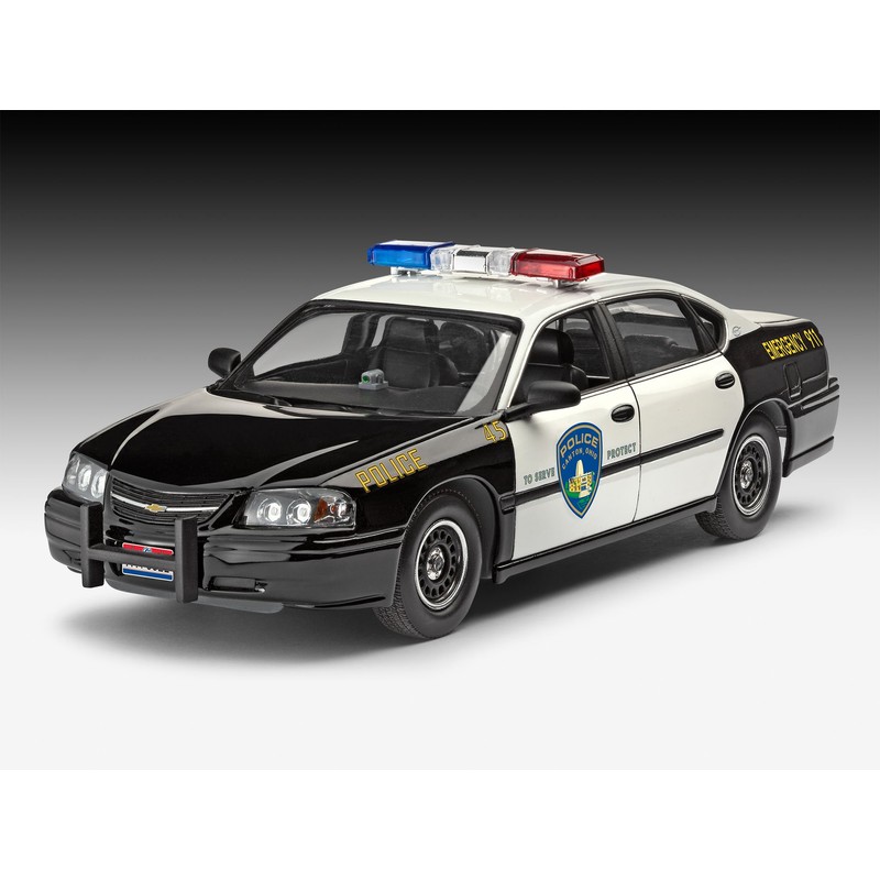 Revell Modellbau 07068 - Chevy Impala Police Car im Maßstab