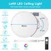 Letlit LED Ceiling Light with Radar Motion Sensor, 20 W