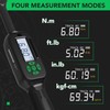 LLAVETOR Digital Torque Wrench 5-99.5 ft-lbs./6.8-135Nm, 3/8 Inch Mini Torque