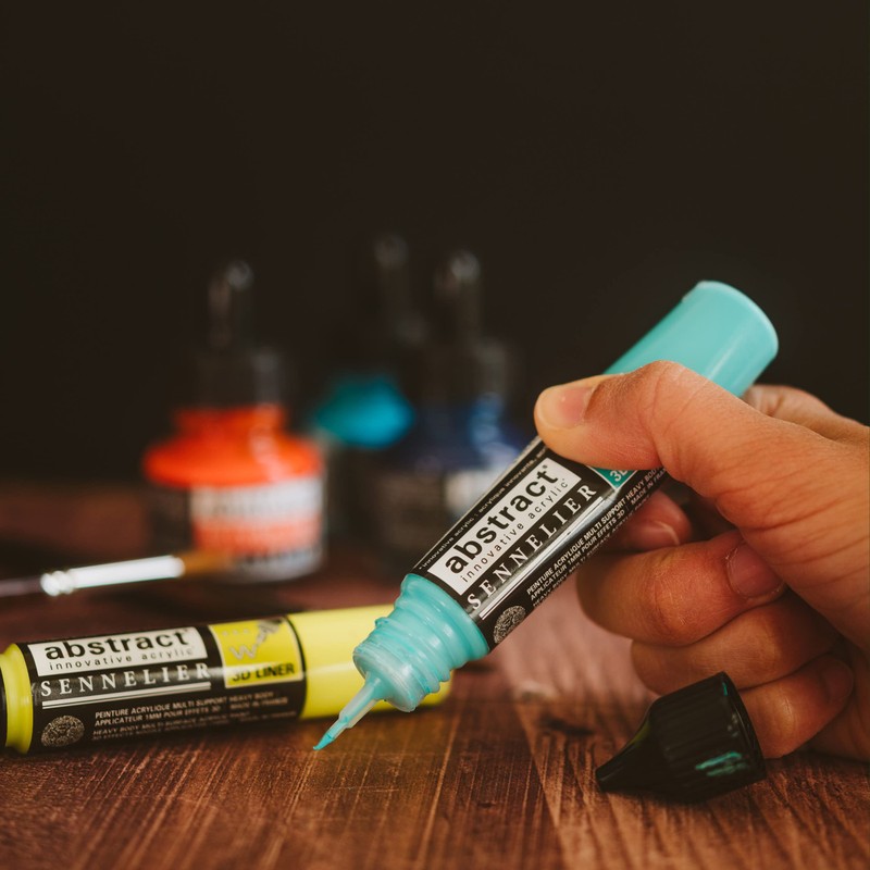Sennelier Abstract Acrylic 3D Liner 27 ml