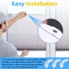 GRONGU 3/4" Lite Rise Handles Blinds Pulls Compatible with Hunter