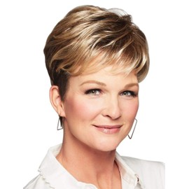 Bundle - 2 Items: Sonata Hairpiece by Raquel Welch (item#1), Christy's Wigs Q & A Booklet (item#2) - Color: SS12/22