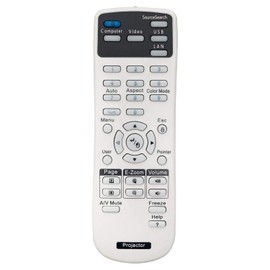 WINFLIKE Remote Control for Epson PowerLite 1945 1950,EB-108 EB-2042 EB-2142W EB-2247U,EX71 EX3200 EX5200 EX7200,VS335W VS210 VS310 VS315W,BrightLink 536Wi 585Wi,EMP-410W EMP-822 Multimedia Projector