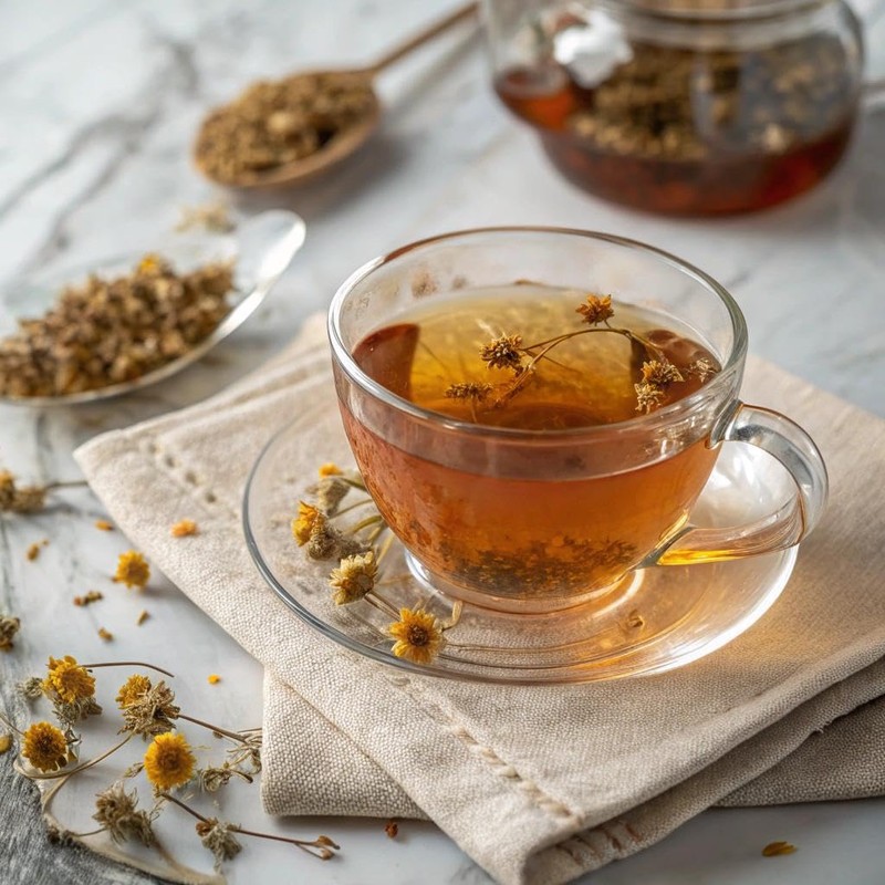 3 oz. Dried Tansy Flowers Herb Tea (Tanacetum Vulgare L.)