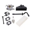 Carburetor Kit Strong Sparking Plug Air Filter Fuel Line Strainer
