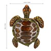 Turtle Trinket Boxes Handcrafted Hand Painted Rhinestones Hinged Trinket Boxes