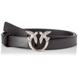 Pinko Women's Belt, Z99o_black-old silver