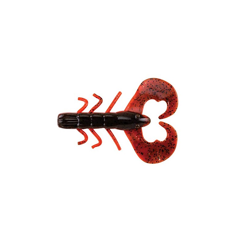 Berkley PowerBait Chigger Bug Fishing Bait, 3", Skeet’s Hot Craw,