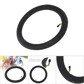 Tubo Interior de Bicicleta Eléctrica, Tubo de Goma de Butilo Duradero y Antienvejecimiento con Válvula Doblada de Metal, Accesorios para Bicicleta Eléctrica (Boca Curva 14X2.125)