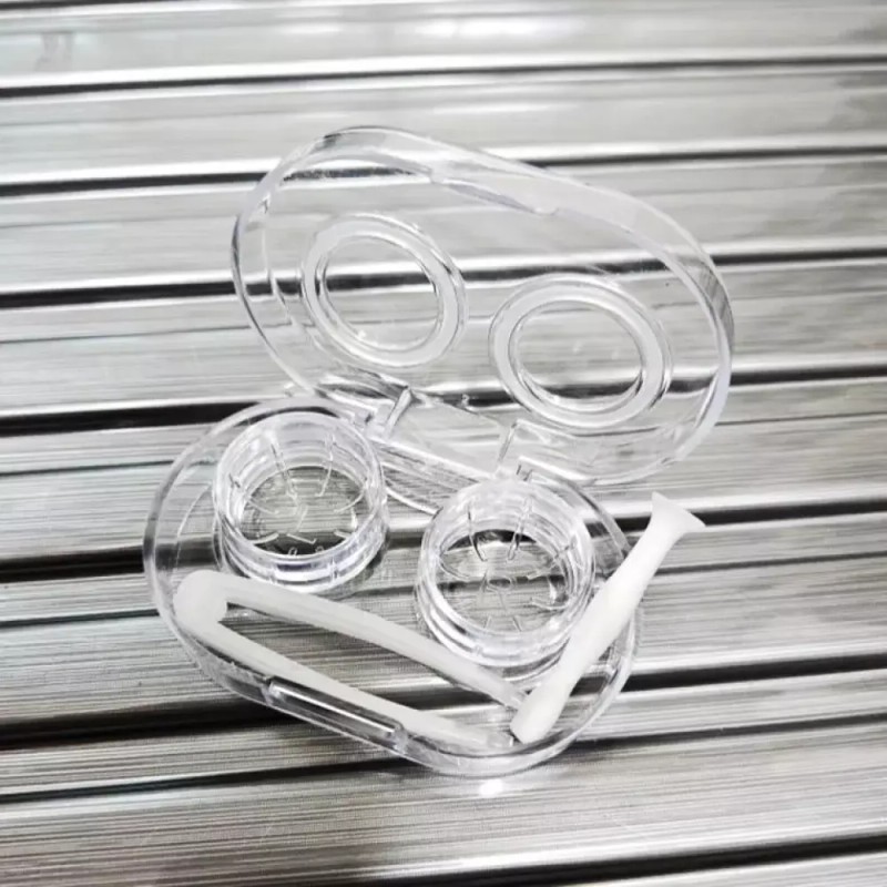보관케이스 렌즈 신상 인기 렌즈통 투명 휴대용 Transparent Portable Lens