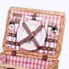 PICNIC TIME Catalina Picnic Basket for 2 - Wicker Picnic