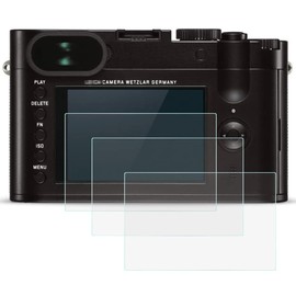 Q(Type116) Screen Protector for Leica Q(Type116) Camera, Fire Rock Ultra-Clear Anti-Scratch Bubble-Free Tempered Glass Cover for Leica Q(116)-3Packs