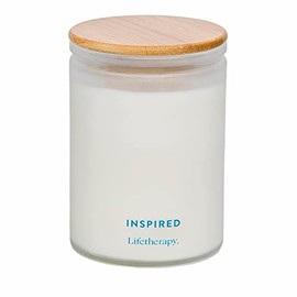 Lifetherapy 75 Hour Burn Time Soy Candle | Hand Poured in The USA | Long Lasting and Mood Boosting (Inspired)